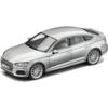 Kép 2/3 - Audi A5 Sportback modell autó 1:43, Floret silver ezüst