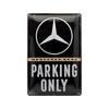 Kép 1/5 - 2018NOSFEMPLAKAT20X30MERCEDESPARKINGONLY001.jpg
