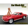 Kép 1/2 - Car wash girl Barbara figura modell kiegészítő 1:18
