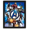 Kép 1/2 - Bosszúállók ENDGAME to action 3D lenticular poszter fakerettel