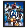 Kép 2/2 - Bosszúállók ENDGAME to action 3D lenticular poszter fakerettel