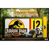 Kép 2/4 - Jurassic Park Dennis Nedry dombornyomott fém rendszámtábla 30 x 15 cm