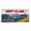 Kép 3/5 - JAWS AMITY ISLAND 'Cápa' dombornyomott fémplakát 30 x 15 cm