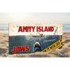 Kép 5/5 - JAWS AMITY ISLAND 'Cápa' dombornyomott fémplakát 30 x 15 cm