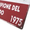 Kép 3/4 - Alfa Romeo Campione Del Mondo 1975 fémplakát 20 x 30 cm