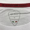 Kép 5/9 - Alfa Romeo 110 anniversary Metallic red logo férfi póló, fehér