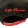Kép 2/4 - Alfa Romeo 110 anniversary baseball sapka, fekete-piros 'Metallic line'