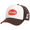 Kép 1/2 - Audi baseball sapka Heritage 2020, barna-fehér 