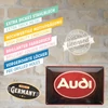 Kép 4/4 - Audi dombornyomott fémplakát 30 x 20 cm "22326"