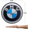 Kép 2/5 - BMW falióra "Logo design"