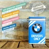 Kép 5/7 - BMW fémdoboz csatos, aromazárós "Drivers only"