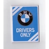 Kép 1/2 - Bmw hűtőmágnes "Drivers Only" 6 x 8 cm