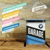 Kép 4/4 - Bmw teás fém doboz "Garage"