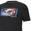 Kép 3/6 - Puma BMW M Motorsport Car Graphic férfi póló, fekete-kék-piros
