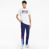 Kép 6/6 - Puma BMW M Motorsport Car Graphic férfi póló, fehér-kék-piros
