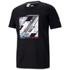 Kép 1/2 - Puma BMW M Motorsport Graphic T7 férfi póló, fekete-kék-piros