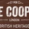 Kép 3/3 - Lee Cooper férfi póló, Quality Denim 1908, barna-fehér