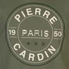 Kép 3/3 - Pierre Cardin férfi póló, PARIS 1950, olívazöld-fehér