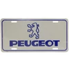 Kép 1/3 - Peugeot 'dombornyomott rendszámtábla 30 x 15 