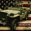 Kép 2/2 - 1942 Willys MB Jeep fémplakát 40 x 30 "TACSP2365"