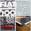 Kép 3/4 - Fiat 500 dombornyomott fémplakát 30 x 40 cm