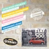 Kép 4/4 - Fiat 500 dombornyomott fémplakát 30 x 40 cm