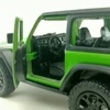 Kép 10/12 - 2018 Jeep Wrangler zöld hátrahúzós autó 1:34