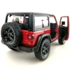 Kép 4/12 - 2018 Jeep Wrangler piros hátrahúzós autó 1:34