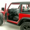 Kép 9/12 - 2018 Jeep Wrangler piros hátrahúzós autó 1:34
