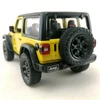 Kép 2/12 -  2018 Jeep Wrangler sárga hátrahúzós autó 1:34