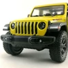 Kép 11/12 -  2018 Jeep Wrangler sárga hátrahúzós autó 1:34