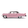 Kép 7/8 - 1955 Cadillac Fleetwood & Elvis Presley figura modell autó 1:24