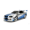 Kép 4/11 - Brian'S 2002 Nissan Skyline Gt-r F&F R/C ezüst távirányítós autó 1:24
