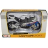Kép 1/2 - BMW S 1000 RR fehér/fekete/piros/kék modell 1:12