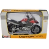 Kép 1/2 - BMW R 1200 GS piros/ezüst modell 1:12