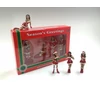 Kép 4/4 - AMERICAN DIORAMA Christmas Girls figura szett modell 1:24