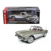 Kép 1/5 - 1961 Chevy Corvette grey-silver hardtop modell autó 1:18