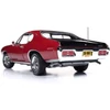 Kép 2/3 - 1968 Royal Bobcat Pontiac GTO red/black modell autó 1:18