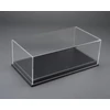 Kép 1/3 - ATLANTIC Mulhouse  XL Acrylic/Black leather base DISPLAY CASE modell vitrin 1:18