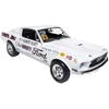 Kép 2/5 - 1968 Ford Mustang S/S COBRA JET Huber Platt white modell autó 1:18
