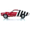 Kép 7/11 - 1968 Ford Mustang COBRA JET S/S Sandy Elliot red&white modell autó 1:18