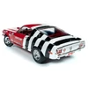Kép 10/11 - 1968 Ford Mustang COBRA JET S/S Sandy Elliot red&white modell autó 1:18