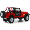 Kép 2/3 - 1983 Jeep CJ-7 Renegade with + Sarah Conor figure (THE TERMINATOR) modell autó 1:18