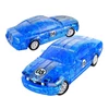 Kép 2/6 - 3D autós puzzle FORD MUSTANG FR 500C 1:32 clear blue
