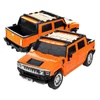 Kép 2/6 - 3D autós puzzle HUMMER H2 1:32 narancssárga