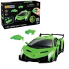 Kép 1/6 - 3D autós puzzle LAMBORGHINI VENENO 1:32 zöld
