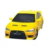 Kép 3/6 - 3D autós puzzle MITSUBISHI LACER EVOLUTION X 1:32 sárga