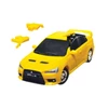 Kép 4/6 - 3D autós puzzle MITSUBISHI LACER EVOLUTION X 1:32 sárga
