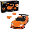 Kép 1/6 - 3D autós puzzle CORVETTE C6R 1:32 narancssárga