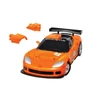 Kép 3/6 - 3D autós puzzle CORVETTE C6R 1:32 narancssárga